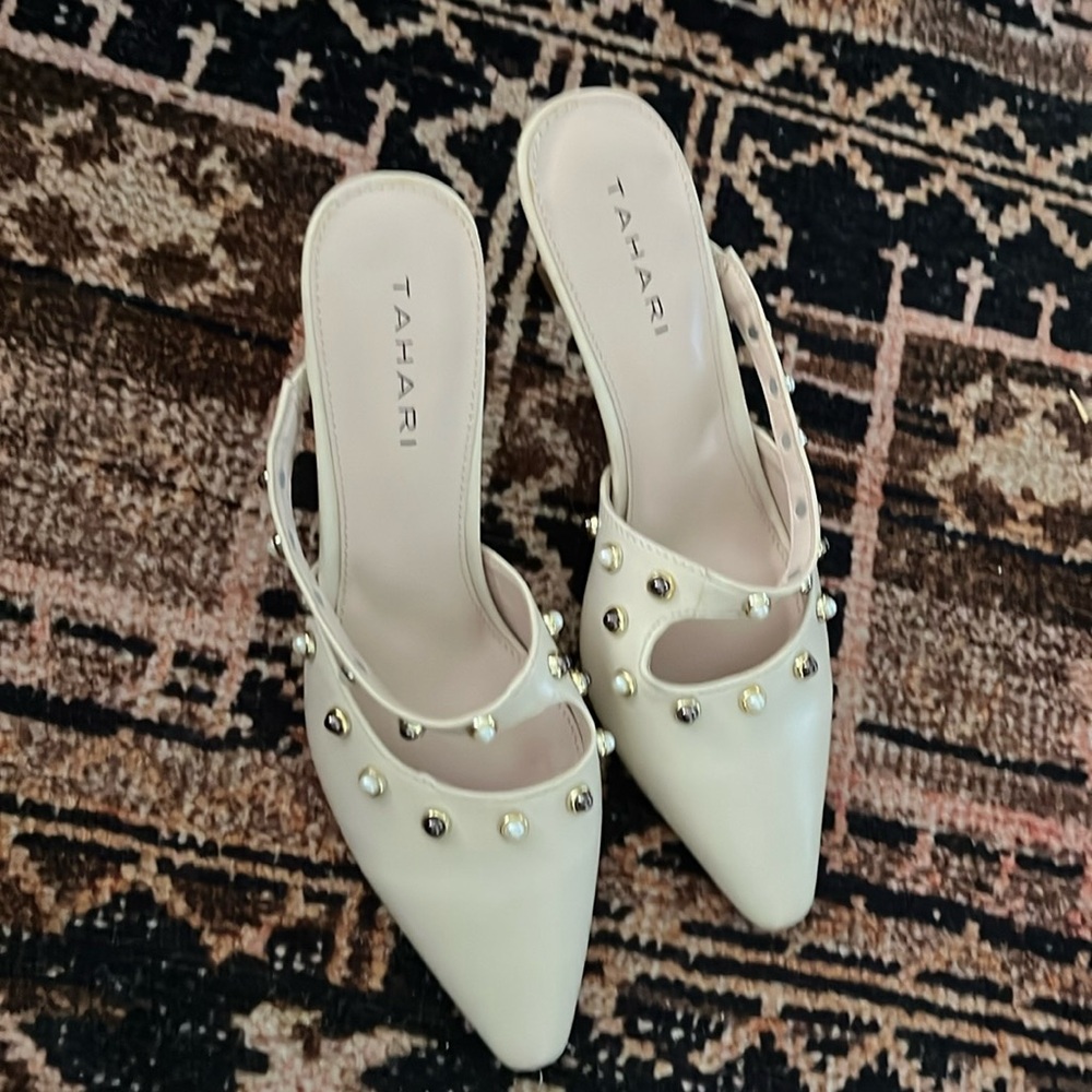 Tahari Mules size 6